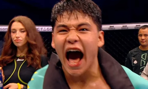 Казахстанец победил узбекистанца в соглавном бою вечера ММА