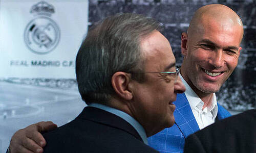 Зидан провел переговоры с президентом «Реала» и принял решение о возвращении