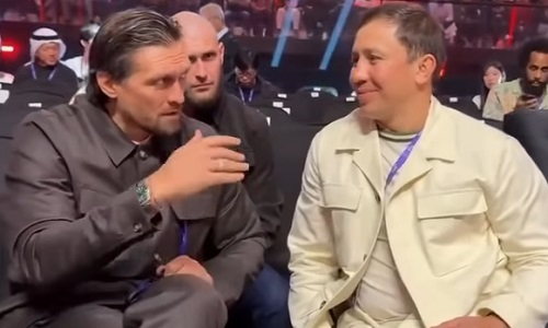 Геннадий Головкин встретился с Александром Усиком. Видео