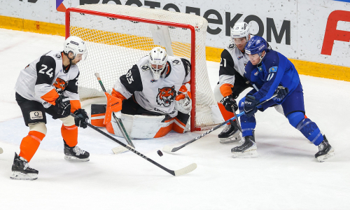 Видео шайб матча КХЛ «Барыс» — «Амур» 1:4