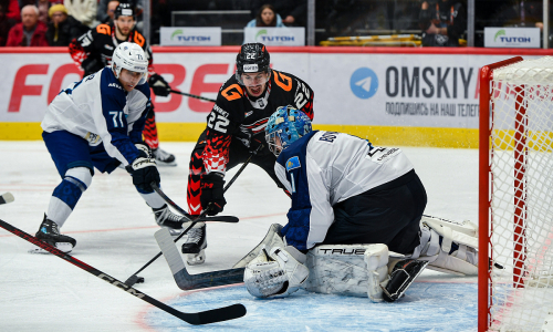 Видеообзор сенсации «Барыса» в последнем матче КХЛ 2025 года с шестью шайбами