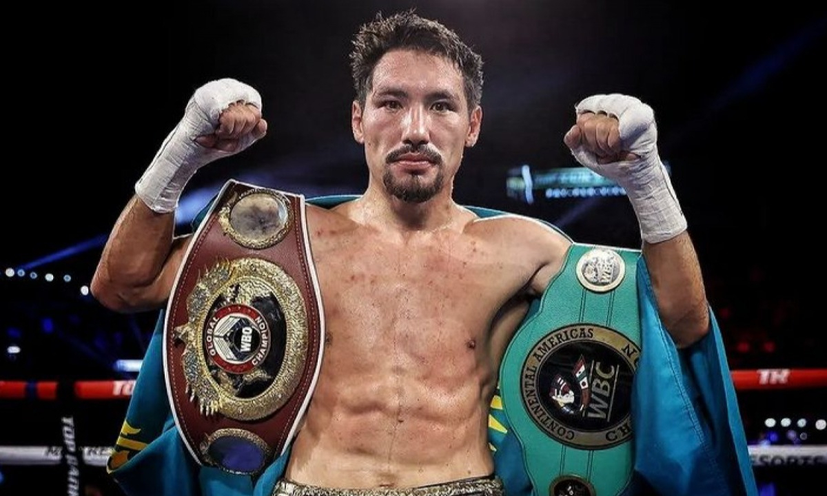 Жанибек Алимханулы объявил планы после исторического боя за три титула