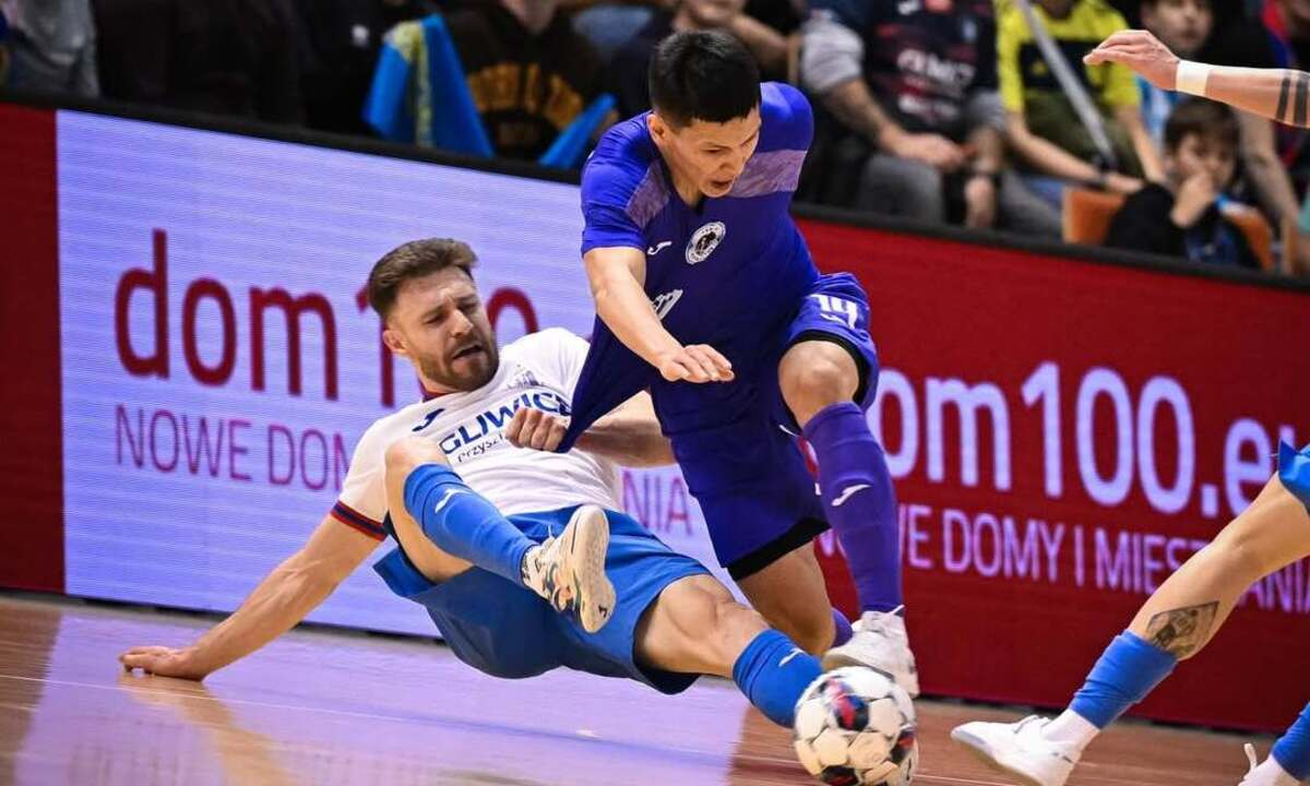 Фоторепортаж с матча Лиги Чемпионов «Пяст» — «Семей» 3:5