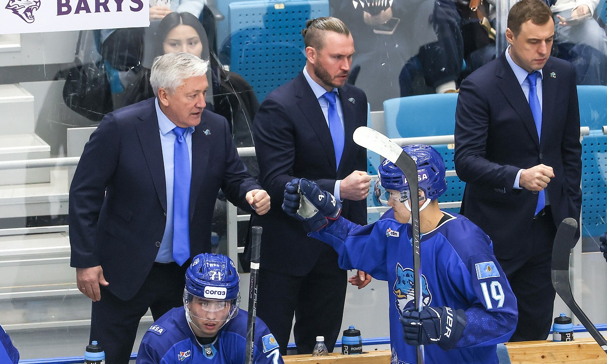 Наставник «Барыса» поднялся в рейтинге тренеров КХЛ