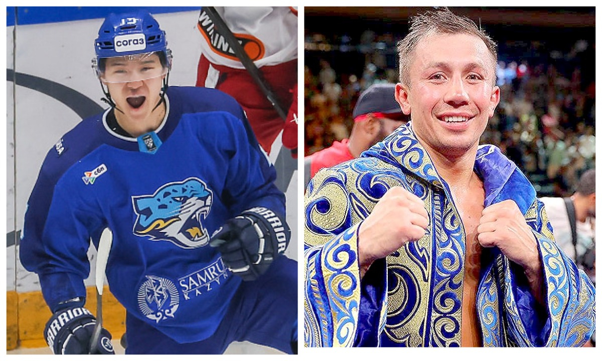 Казахстанский хоккеист заявил о желании потренироваться с Геннадием Головкиным