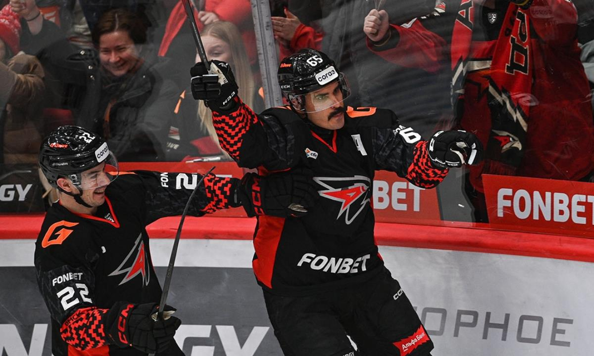 Семью шайбами обернулся матч конференции «Барыса» в КХЛ