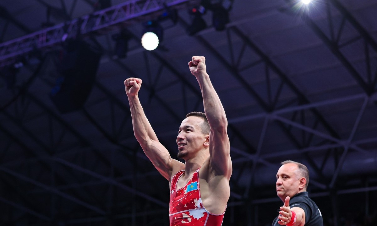 Названы места лучших казахстанских борцов в мировом рейтинге