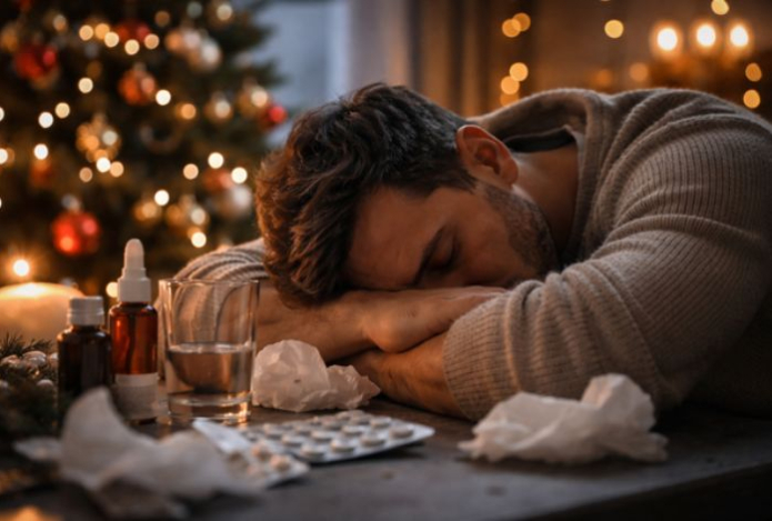 Как организм истощается еще до праздников