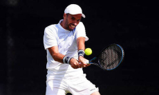 Два сета решили исход матча казахстанского теннисиста за полуфинал турнира в Англии