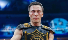 Батыр Джукембаев выступил с обращением после нокаута чемпиона мира