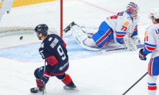 Хоккеисты сборной Казахстана оформили разгром со счетом 9:0 в КХЛ 