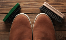 Как почистить замшу быстро и без пятен