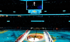 Россиянка не сдержала эмоций после исполнения гимна Казахстана на матче «Барыса»