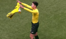 DAZN отреагировал на поступок героя «Кайрата» в матче Лиги Чемпионов