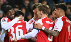 В Англии назвали точный счёт матча «Арсенал» — «Кайрат» в Лиге Чемпионов