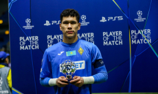 Анарбеков вошел в топ лучших вратарей Лиги Чемпионов