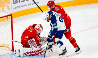 Видео шайб матча КХЛ «Автомобилист» — «Барыс» 2:1 ОТ