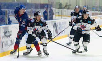 Пятью шайбами обернулся матч чемпионата Казахстана