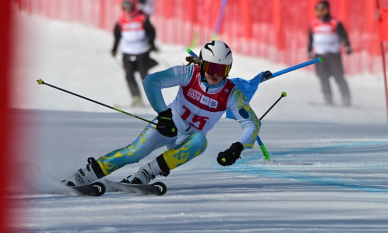 Казахстан завоевал «золото» на турнире по горнолыжному спорту в Италии