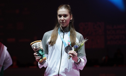 Казахстанка стала призером Кубка мира по фехтованию
