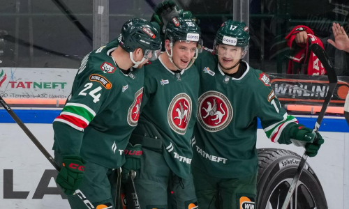 Счёт 5:0 зафиксирован в матче клубов конференции «Барыса» в КХЛ