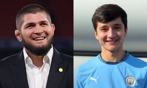 Хабиб Нурмагомедов встретился с Абдукодиром Хусановым. Фото