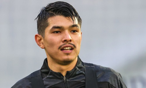 Галымжан Кенжебек провел первую тренировку в новом клубе. Фото