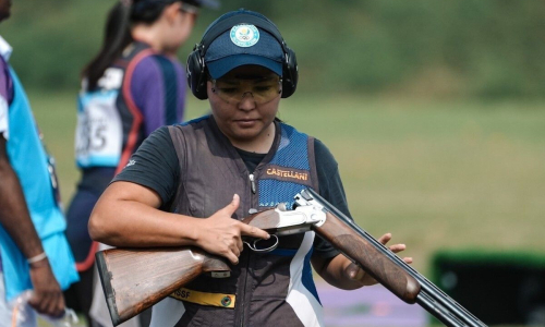 Казахстан завоевал пять медалей на чемпионате Азии по стендовой стрельбе