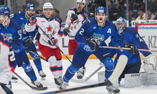 Названы лучшие игроки матча «Барыс» — ЦСКА в КХЛ