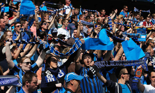 Фанаты «Брюгге» решили унизить Казахстан и нарвались на полицию. Видео