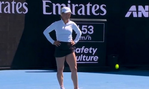 Юлия Путинцева вызвала скандал на Australian Open. Видео