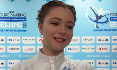 Софья Самоделкина поставила себе оценку за чемпионат четырёх континентов