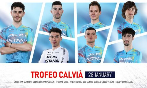 «Астана» назвала состав команды на гонку «Трофео Кальвиа»