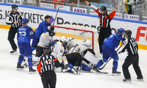 Видеообзор домашнего фиаско «Барыса» с семью шайбами в КХЛ