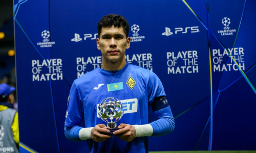 Анарбеков вошел в топ лучших вратарей Лиги Чемпионов