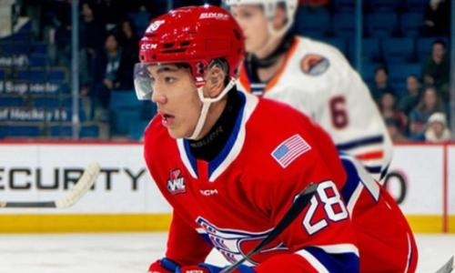 Казахстанский нападающий отметился результативным действием в матче WHL