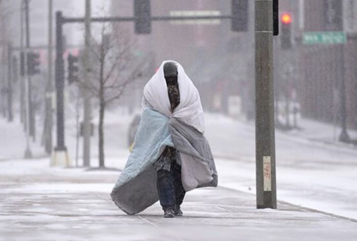 Казахстан накроют экстремальные морозы до —38 °С