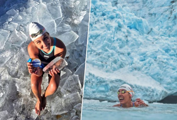Покорила «Семь морей» и воды Антарктиды без гидрокостюма. История Барбары Эрнандес