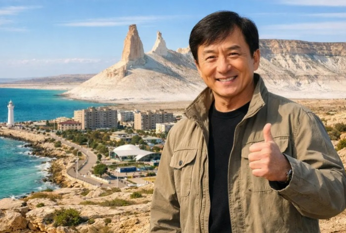 Команда Джеки Чана прибыла в Актау для изучения локаций