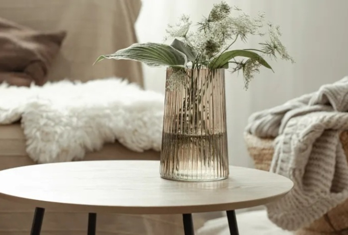 Как отмыть помутнение внутри вазы без бытовой химии