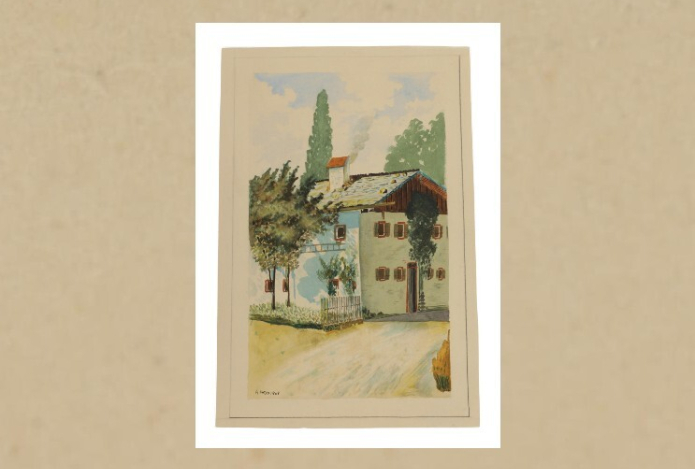 Рисунки Гитлера ушли с молотка за тысячи евро