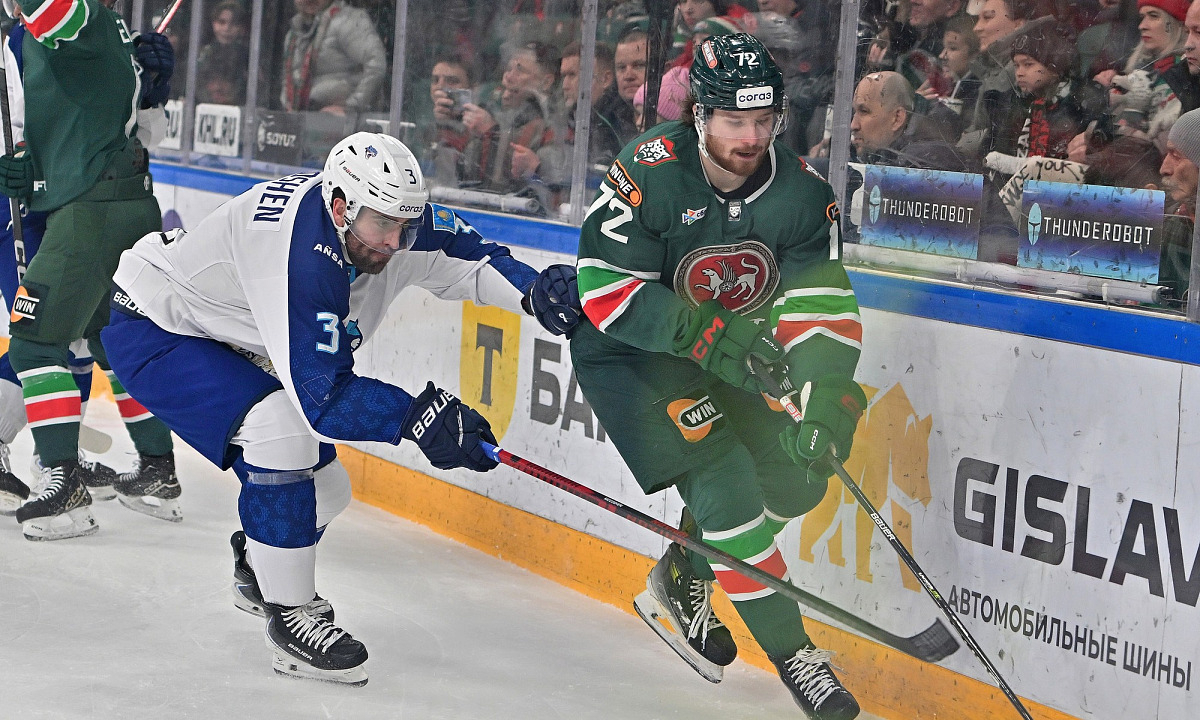 Озвучена причина поражения «Барыса» от «Ак Барса» в КХЛ