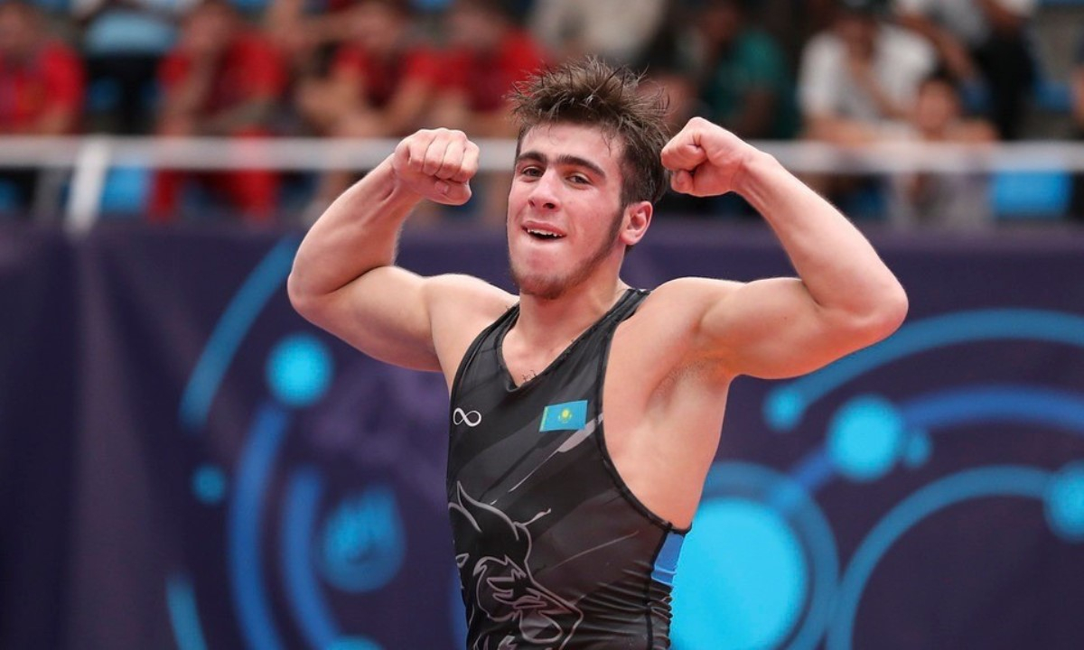 Казахстан завоевал «золото» на крупном международном турнире по борьбе