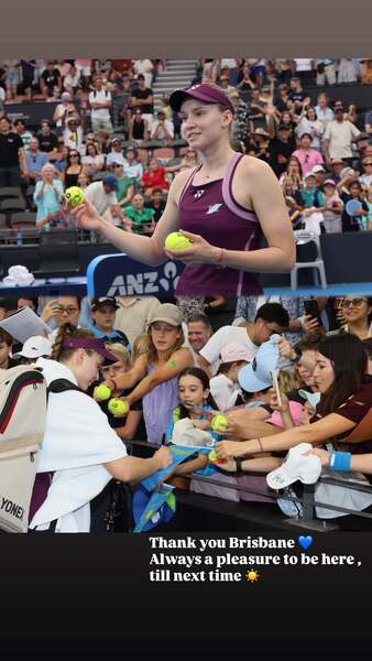 Елена Рыбакина сделала заявление после сенсации на турнире в Австралии