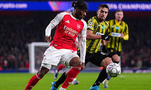 Фоторепортаж с матча Лиги Чемпионов «Арсенал» — «Кайрат» 3:2