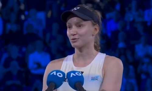 Елена Рыбакина выступила с заявлением после победы в финале Australian Open-2026