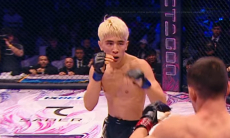 Финишем завершился поединок непобеждённых бойцов из Казахстана и Узбекистана за титул в ММА. Видео