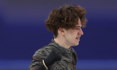 Появилось видео с тренировки Михаила Шайдорова перед произвольной программой Олимпиады-2026