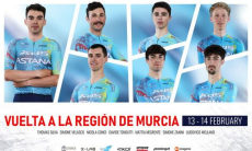 «Астана» озвучила состав на «Вуэльту региона Мурсия»