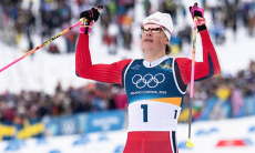 Восьмикратный олимпийский чемпион появился в гонке с Казахстаном